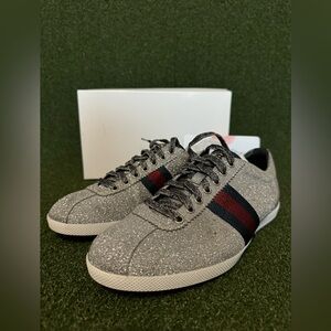 Gucci glitter sneakers